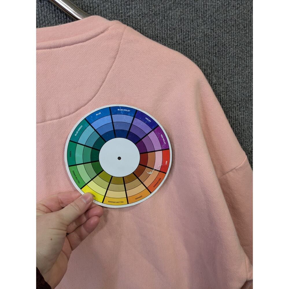 Wicked Box Lunch Sweatshirt Womens Medium Glinda Embroidered Pullover Crew Neck - Picture 7 of 11